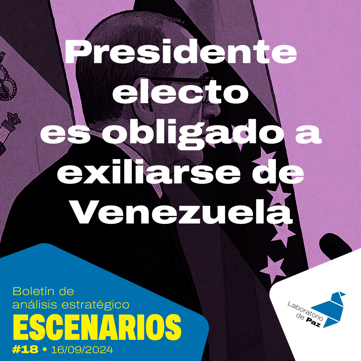 Presidente electo es obligado a exiliarse de&nbsp;Venezuela
